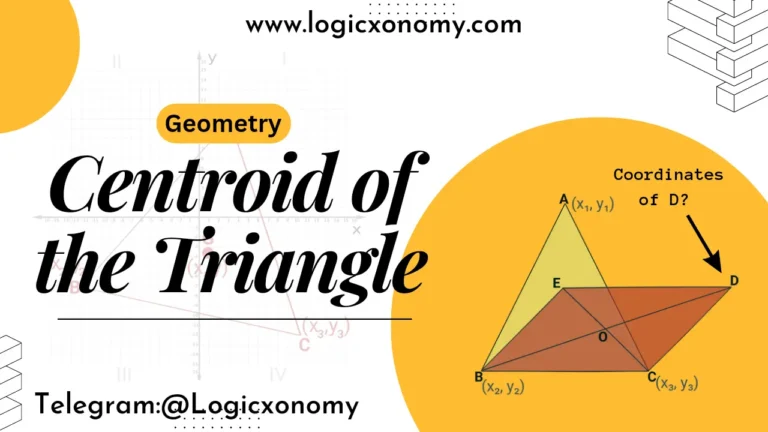 Centroid of the Triangle