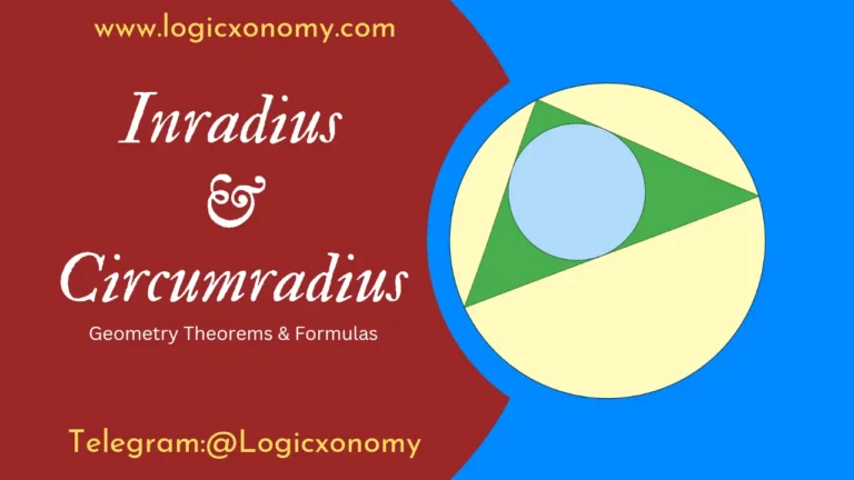 Inradius and Circumradius of a triangle (Effective geometry hack 2022)