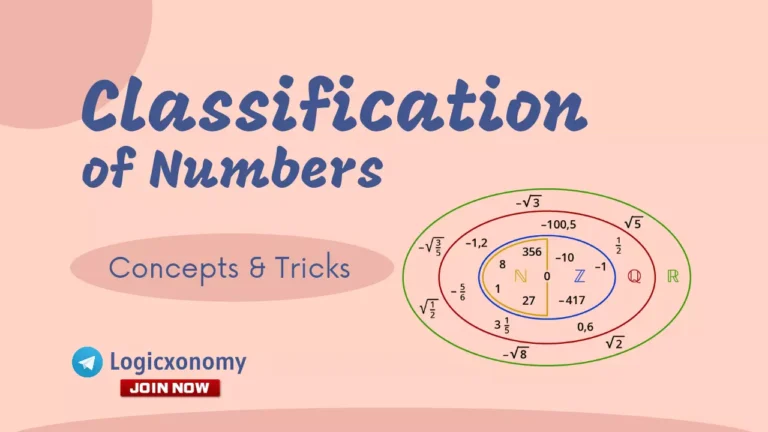Classification of Numbers