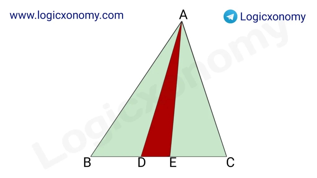 Geometry Basics (Powerful crazy 2D and 3D tips ) 15 Shaded Area of the triangle
