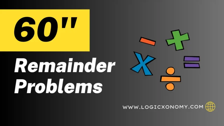 Remainder Problems