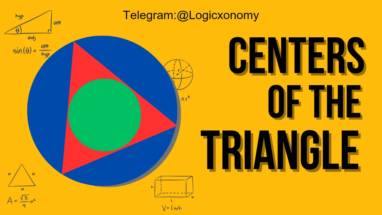 Centers of a Triangle