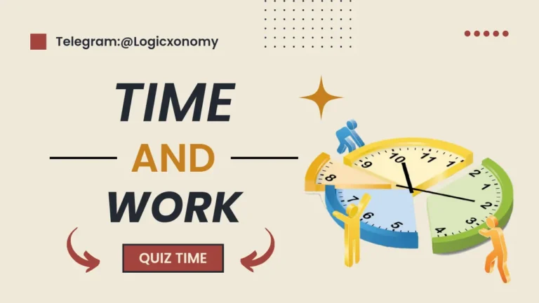 Time and Work MCQ